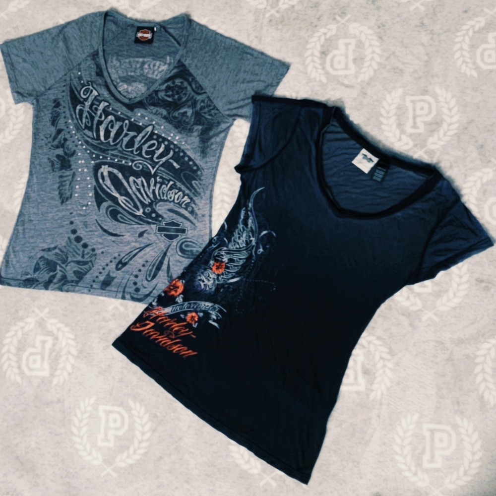 Harley-Davidson Bling Shirt Lot